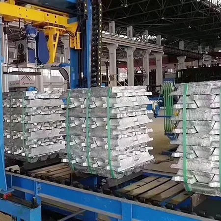 Embalamento de Lingote de Alumínio e Bobina de Alumínio