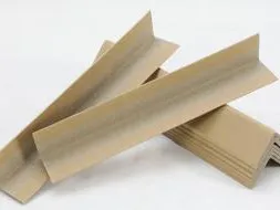 Cantoneira de papelão no formato L