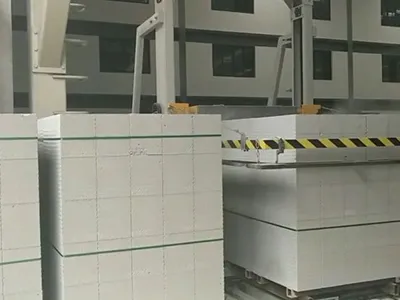 Video sobre nossas fitas de cintar usadas para embalar blocos e tijolos de betão
