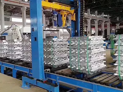 Lingotes de alumínio  – fita de cintar PET 25x1.2mm que substitui fitas de aço usadas nas máquinas embaladoras automáticas
