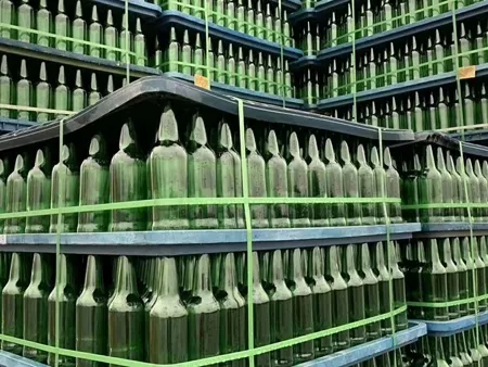 Latas e garrafas – fitas de cintar PET 1/2x028 verde geralmente usadas em máquinas automáticas